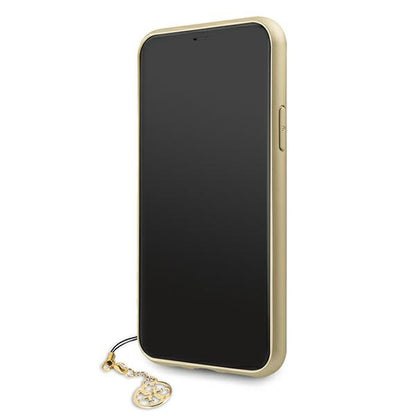 Guess 4G Charms kolekcija – dėklas, skirtas „iPhone 11“ (rudas)