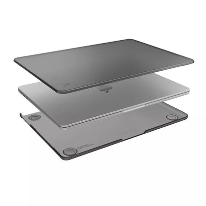 Speck SmartShell – Dėklas, skirtas „MacBook Air“ 13,6 colio M4 (2025) / M3 (2024) / M2 (2022) (Obsidian)