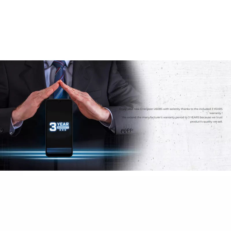 Energizer Ultimate U608S – išmanusis telefonas 2 GB RAM 32 GB 6,08 colio 4G Dual Sim ES (juodas)