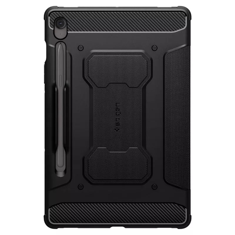 Spigen Rugged Armor Pro – dėklas, skirtas „Samsung Galaxy Tab S10 FE+ 13,1 colio“ (juodas)