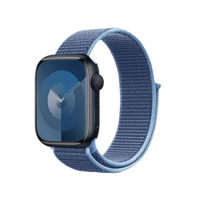 Crong Nylon – Sportinis dirželis, skirtas „Apple Watch“ 44/45/46/49 mm (vandenyno mėlyna)