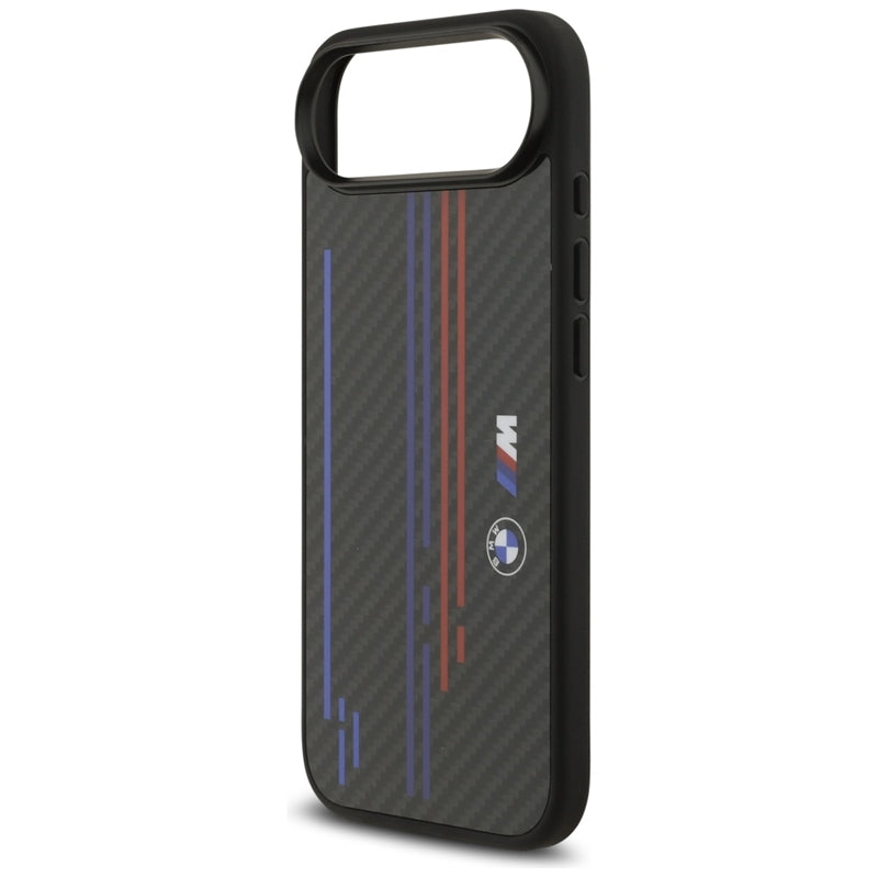 BMW M Kevlar linija ir logotipas MagSafe dėklas iPhone Air (juodas)