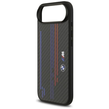 BMW M Kevlar linija ir logotipas MagSafe dėklas iPhone Air (juodas)
