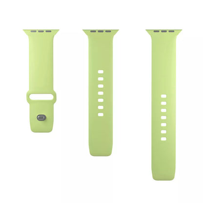 PURO ICON – elastinis dirželis, skirtas Apple Watch 44/45/46/49 mm (S/M & M/L) (Matcha žalia)