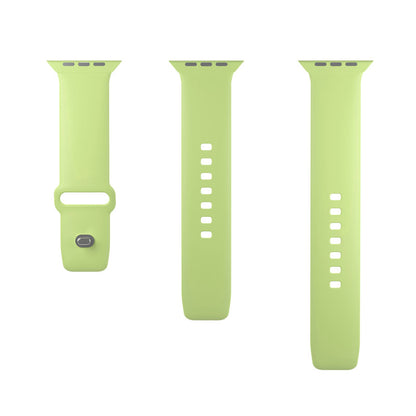 PURO ICON – elastinis dirželis, skirtas Apple Watch 44/45/46/49 mm (S/M & M/L) (Matcha žalia)