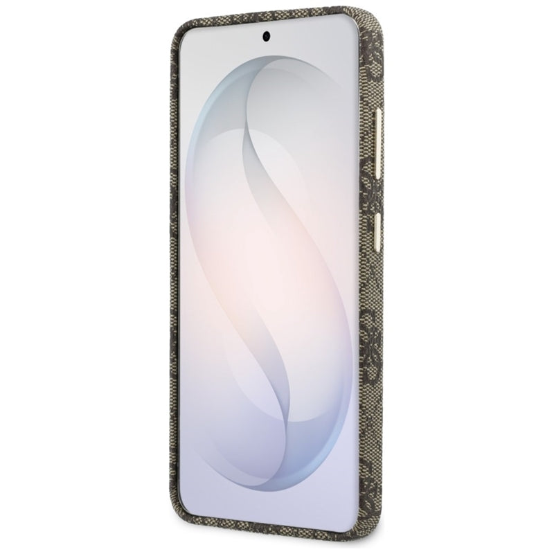 Guess 4G Script MagSafe dėklas - Samsung Galaxy S26 (Rudos)