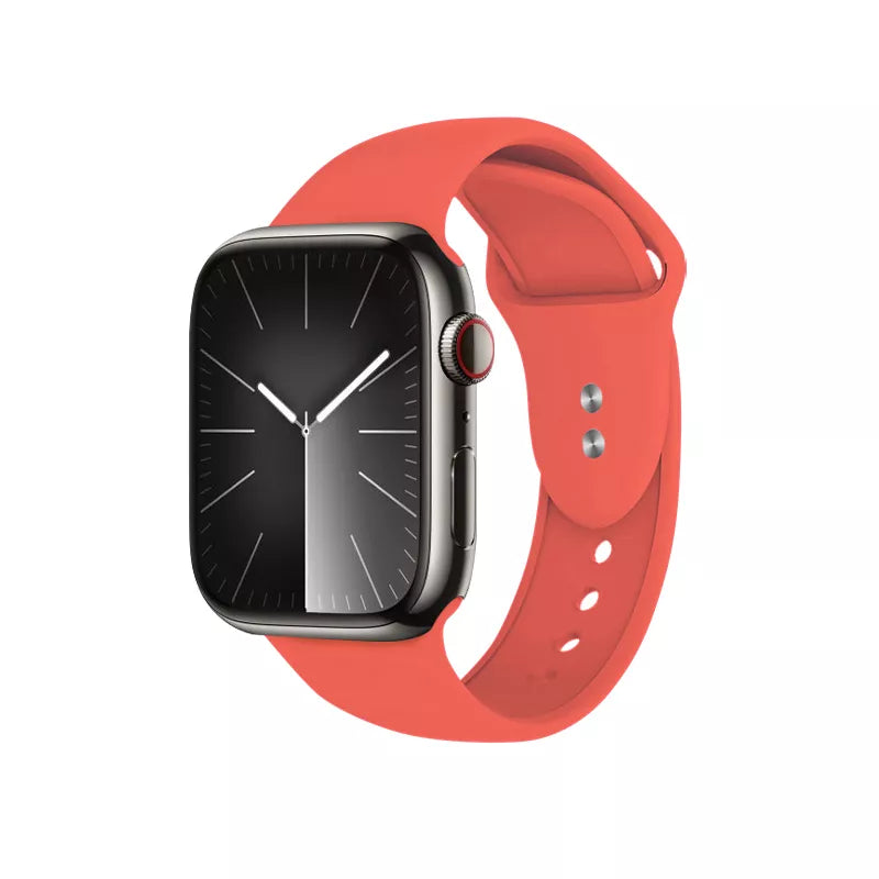 Crong Liquid – dirželis, skirtas „Apple Watch“ 38/40/41/42 mm (koralinis)