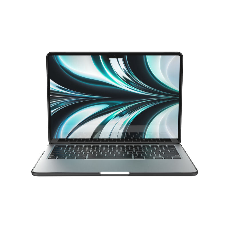Speck SmartShell dėklas – MacBook Air 13.6" (M5/M4/M3/M2/2026-2022) (Obsidian)