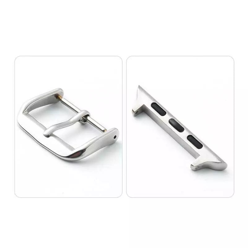 Crong Noble Band – odinis dirželis skirtas Apple Watch 38/40/41/42 mm (Moka)