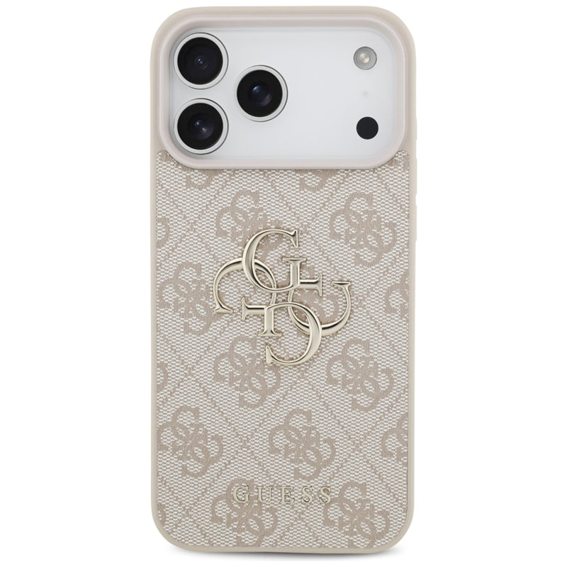 Guess 4G Big Logo – Dėklas iPhone 17 Pro Max (rožinis)