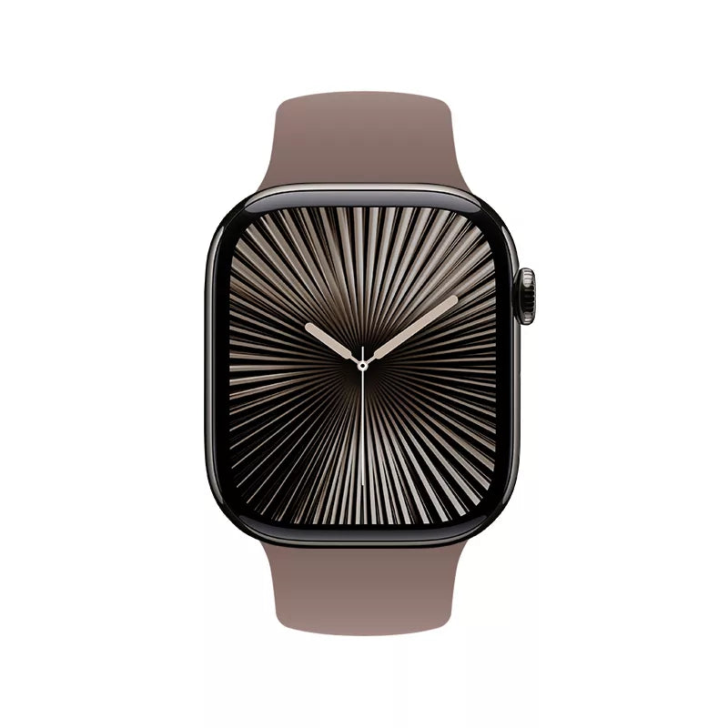 Crong Liquid – Dirželis „Apple Watch“ 44/45/46/49 mm (rudas)
