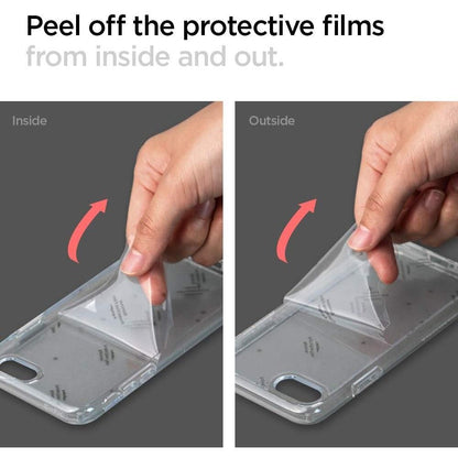 Spigen Ultra Hybrid – dėklas skirtas iPhone SE 2022 / SE 2020 / 8 / 7 (skaidrus)