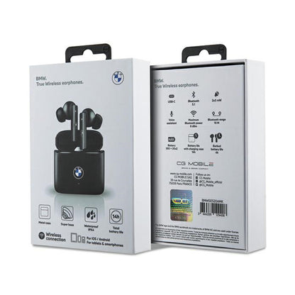 BMW Signature Collection – TWS ausinės + dokas (juoda)