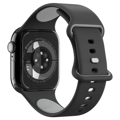 Spigen Nano Pop - Dirželis Apple Watch 44/45/46/49 mm (Juodosios sezamo)
