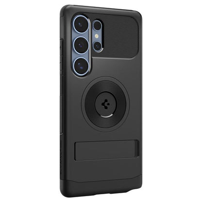 Spigen Slim Armor MagSafe – dėklas, skirtas „Samsung Galaxy S25 Ultra“ (juodas)