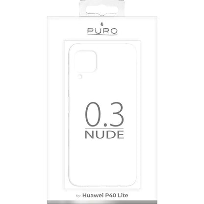 PURO 0.3 Nude - Dėklas skirtas Huawei P40 Lite (skaidrus)