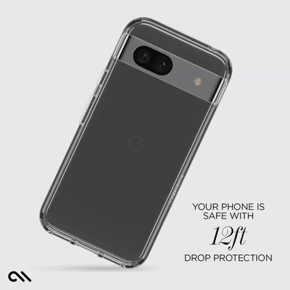 Case-Mate Signature Clear – Dėklas, skirtas Google Pixel 8A (Skaidrus)