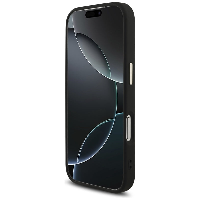 Guess 4G Big 4G Classic Logo - Dėklas iPhone 17 Pro (Juoda / Auksinė)