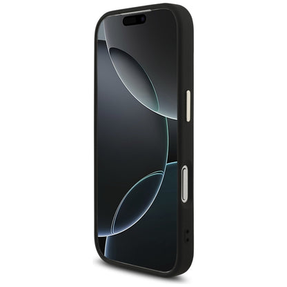 Guess 4G Big 4G Classic Logo - Dėklas iPhone 17 Pro (Juoda / Auksinė)