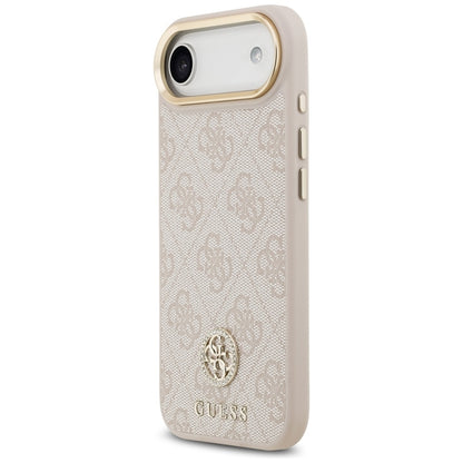 Guess 4G Strass Logo MagSafe dėklas iPhone Air (Rožinis)