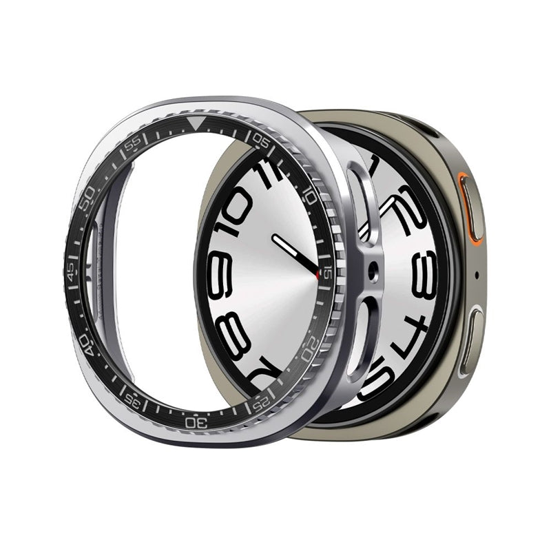 Spigen Bezel Tune Pro Diver - Apsauginis rėmelis Samsung Galaxy Watch 8 44 mm (Juodas)