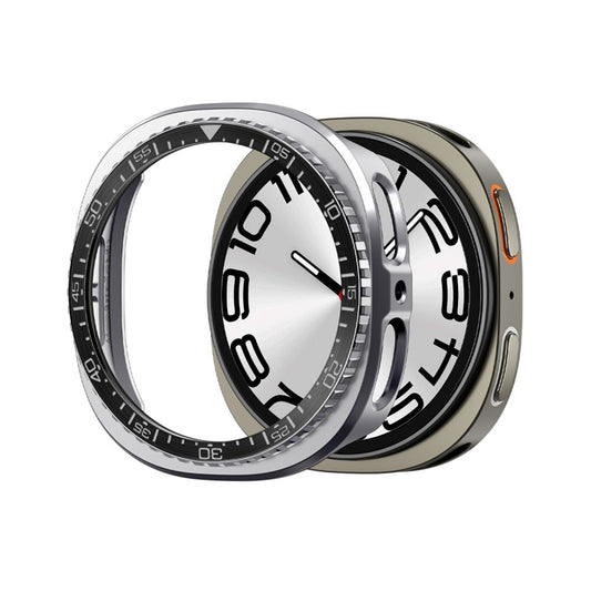 Spigen Bezel Tune Pro Diver - Apsauginis rėmelis Samsung Galaxy Watch 8 44 mm (Juodas)