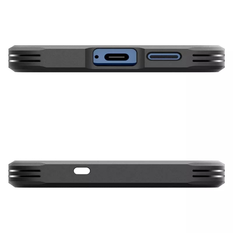 Spigen Tough Armor MagSafe – dėklas, skirtas „Samsung Galaxy S25+“ (juodas)