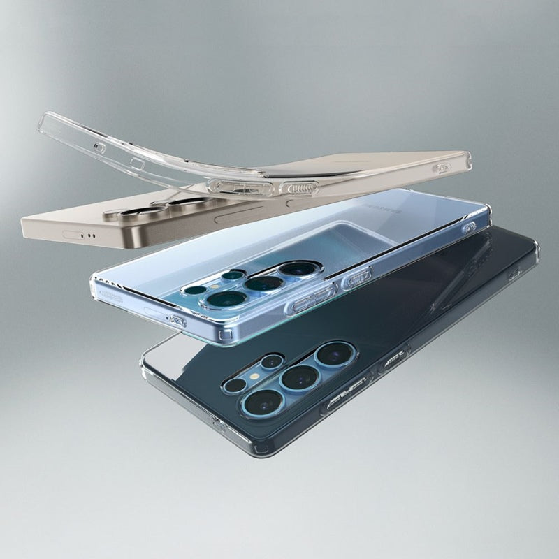 Spigen Liquid Crystal – dėklas, skirtas Samsung Galaxy S25 Ultra (Space Crystal)