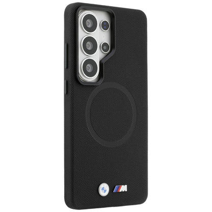 BMW M Metalinis Logotipas MagSafe dėklas Samsung Galaxy S26 Ultra (Juodas)