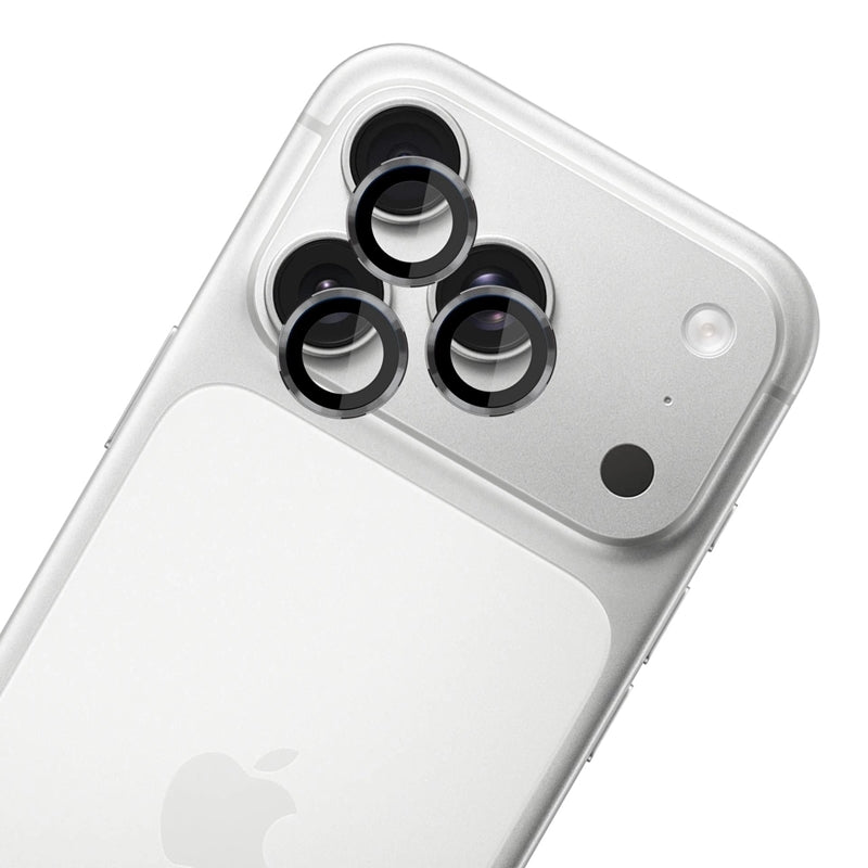 3mk Objektyvo apsauga Pro - Kameros objektyvo stiklas, skirtas iPhone 17 Pro / iPhone 17 Pro Max (Titano pilka)