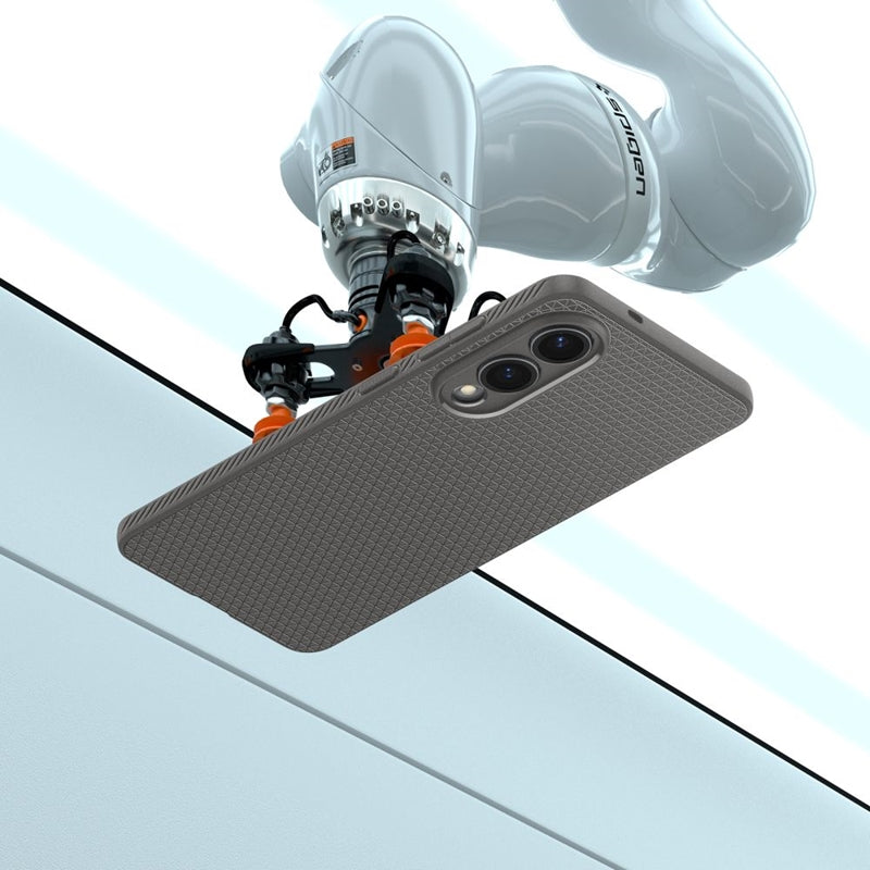 Spigen Liquid Air – dėklas, skirtas „Samsung Galaxy S25 Edge“ (marmuro pilka)