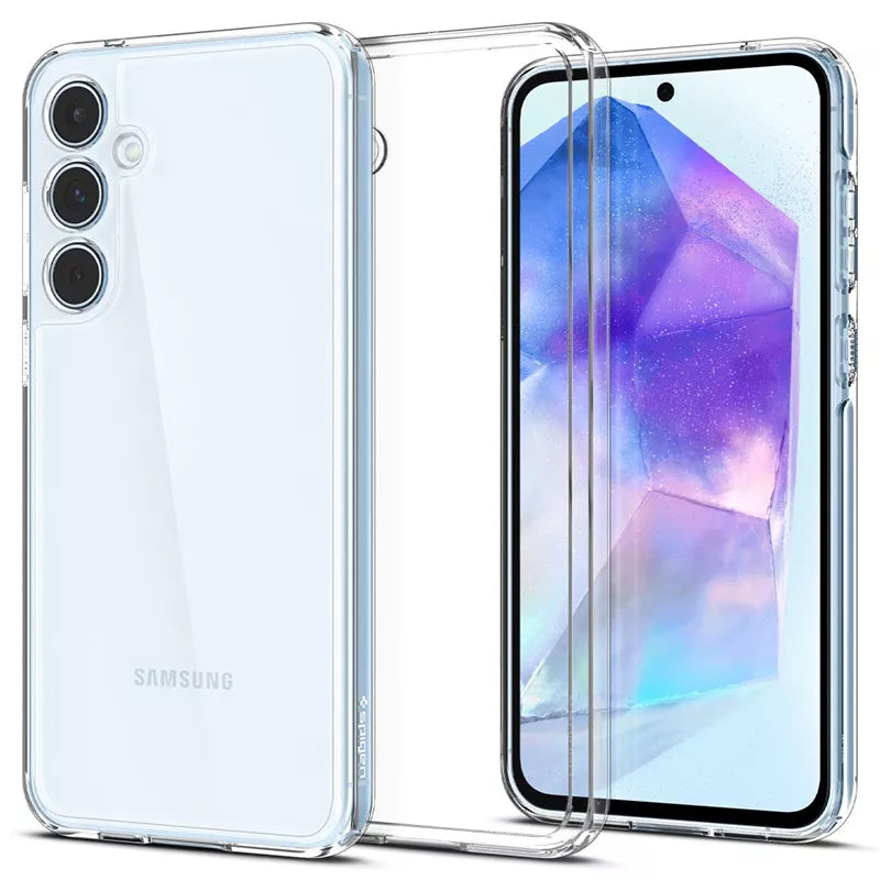 "Spigen Ultra Hybrid" - "Samsung Galaxy A55 5G" dėklas (skaidrus)