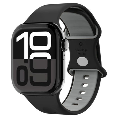 Spigen Nano Pop - Dirželis Apple Watch 44/45/46/49 mm (Juodosios sezamo)