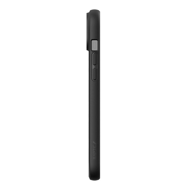 X-Doria Raptic Slim - Biologiškai skaidomas dėklas iPhone 14 Plus (juodas)