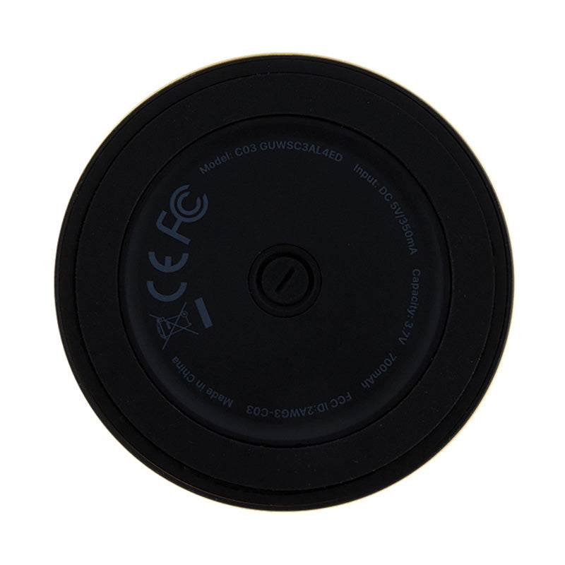 Guess Magnetinis metalinis logotipas su šriftu – Bluetooth garsiakalbis V5.3 (juodas)