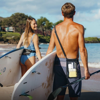 Spigen A603 Universalus vandeniui atsparus dėklas - Vandeniui atsparus dėklas išmaniesiems telefonams iki 6,9 colio (Juodas)