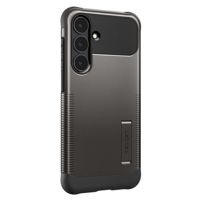 Spigen Slim Armor Mag MagSafe dėklas, skirtas Samsung Galaxy S25 FE (Gunmetal)