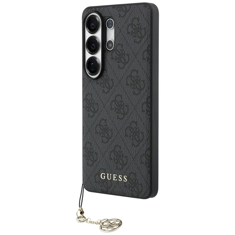 Guess 4G Classic Logo Charm MagSafe dėklas - Samsung Galaxy S26 Ultra (Juodas)