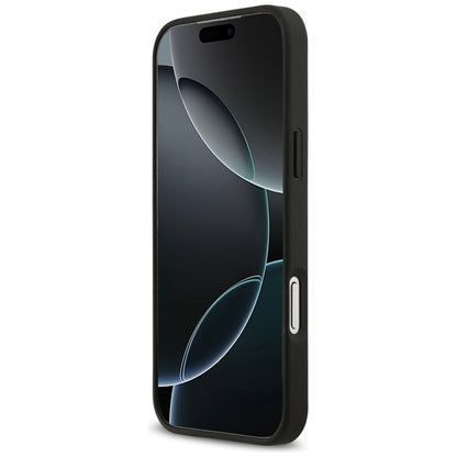 BMW M Kevlar linijos ir logotipas MagSafe - iPhone 17 Pro Max dėklas (Juodas)