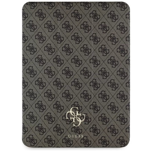 Guess Magnetic 4G Big Logo – dėklas, skirtas iPad Air 13" M3 (2025) / iPad Air 13" M2 (2024) (rudos spalvos)