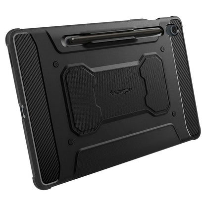 Spigen Rugged Armor Pro - Dėklas, skirtas Samsung Galaxy Tab S10 Lite / Tab S9 FE 10.9" X400 / X406B / X510 / X516B (Juodas)