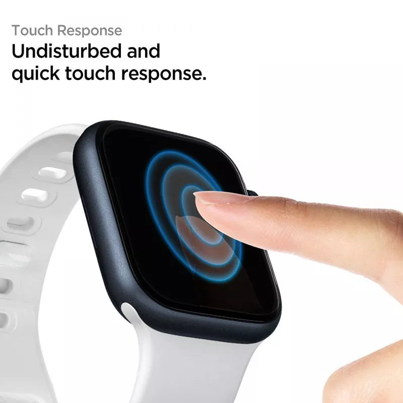 Spigen Neo Flex – folija, skirta Apple Watch 8/7/6/5/4/SE (45–44 mm) (3 vnt.)