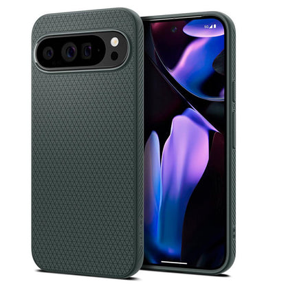 Spigen Liquid Air – dėklas Google Pixel 9 Pro XL (Abyss Green)