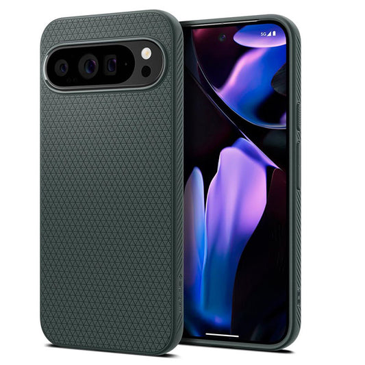 Spigen Liquid Air – dėklas Google Pixel 9 Pro XL (Abyss Green)
