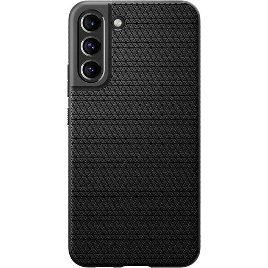 Spigen Liquid Air – dėklas, skirtas „Samsung Galaxy S22“ (juodas)