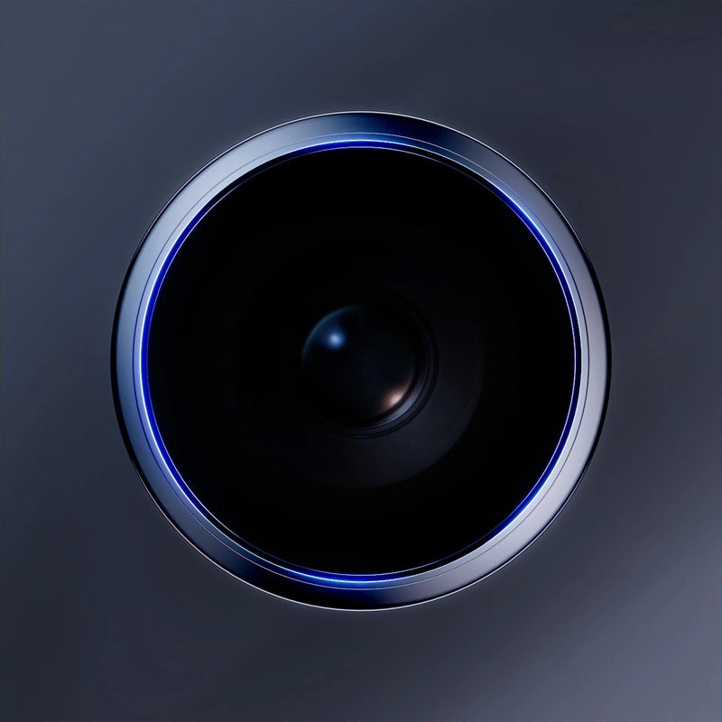 3mk HARDY Pro objektyvo apsauga – Kameros objektyvo stiklas iPhone Air (Juoda)