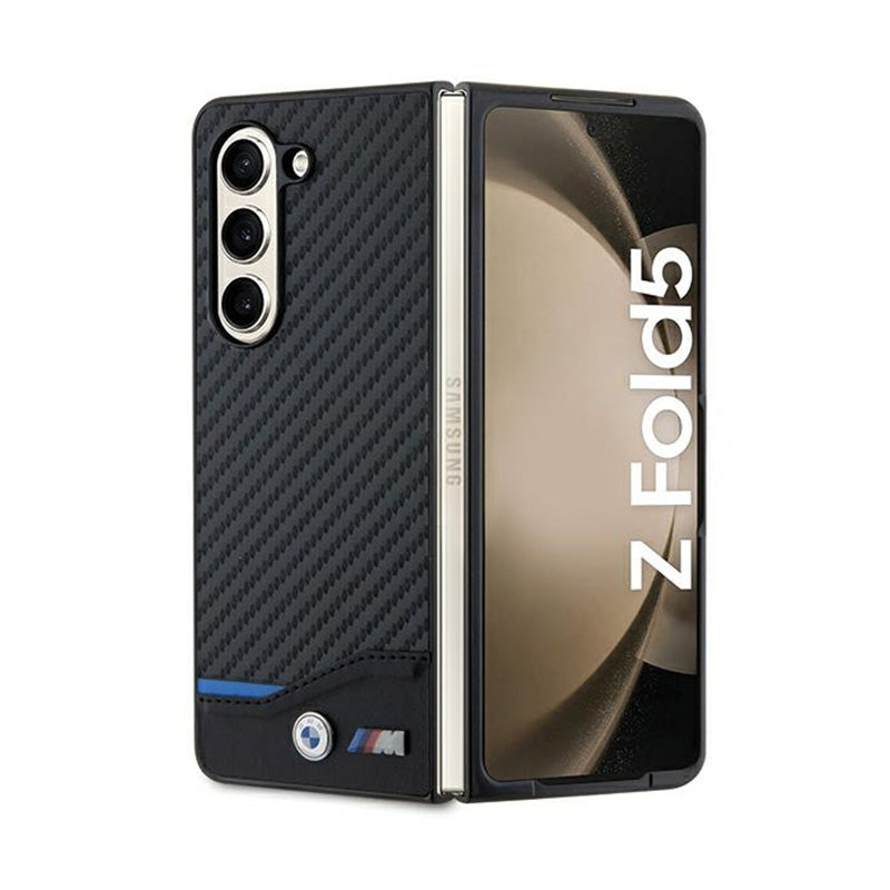 BMW Odos ir Anglies Dėklas skirtas Samsung Galaxy Z Fold 5 (Juodas)