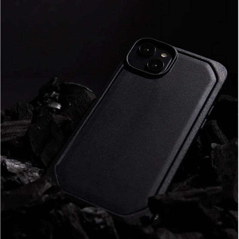 X-Doria Raptic Slim - Biologiškai skaidomas dėklas iPhone 14 Plus (juodas)