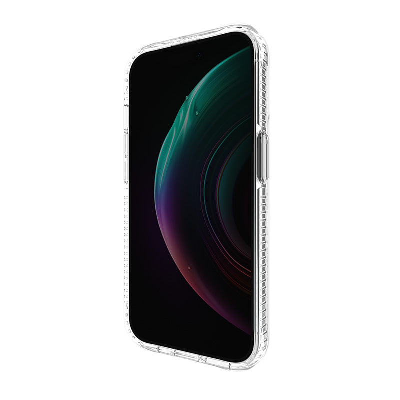 Case-Mate itin tvirtas plius D3O MagSafe – „iPhone 15 Pro“ dėklas (skaidrus)