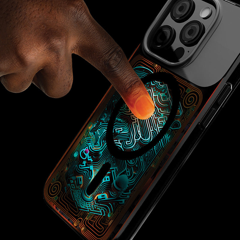 STM Reveal Warm MagSafe – Dėklas skirtas iPhone 15 Pro Max (Black Realm)